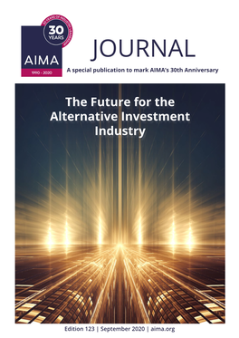 JOURNAL a Special Publication to Mark AIMA’S 30Th Anniversary