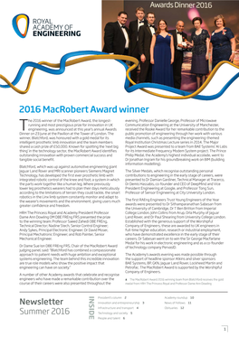 2016 Macrobert Award Winner