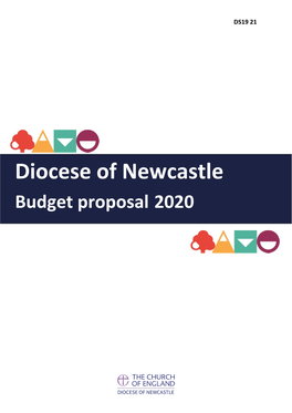Diocese of Newcastle Budget Proposal 2020