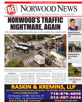 October 10-23, 2019 • Norwood News in the PUBLIC INTEREST Vol