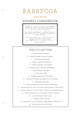 Whiskey Compendium