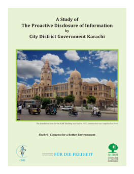 A Study of the Proactive Disclosure of Information City District