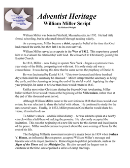 William Miller.Pdf