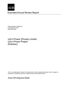 Uch-II Power Project (Pakistan)
