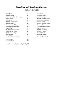 Knockout Cup Random Draws 2021.Xlsx