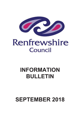 Information Bulletin September 2018