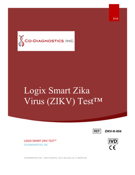 Logix Smart Zika Virus (ZIKV) Test™
