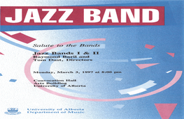 Jazz Bands I & II