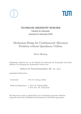 Mechanism Design for Combinatorial Allocation Problems Without Quasilinear Utilities