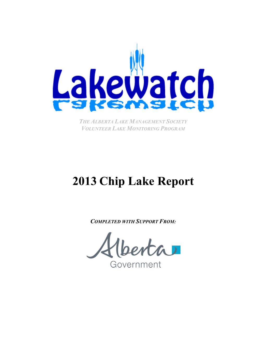 2013 Chip Lake Report