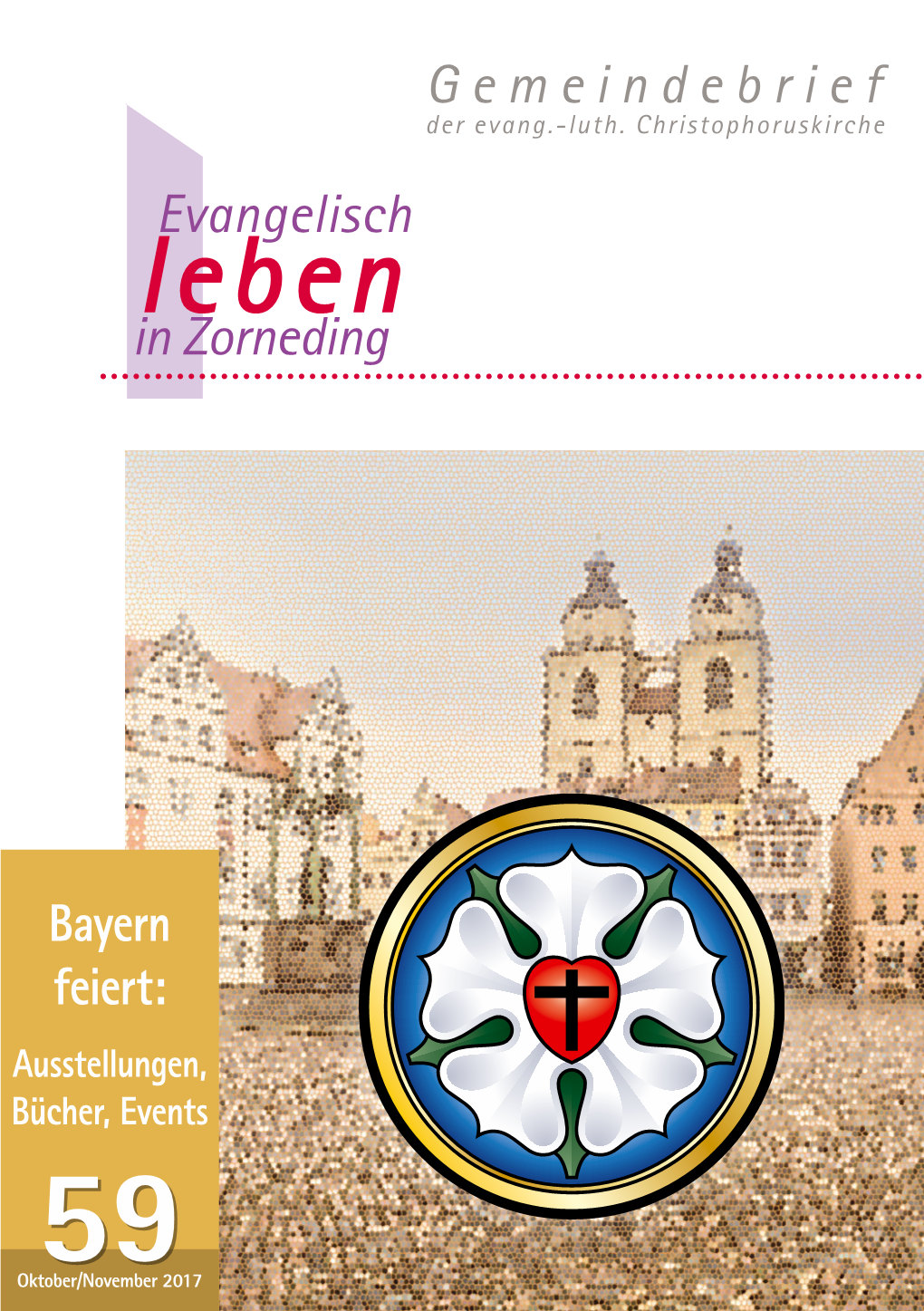 Gemeindebrief Evangelisch in Zorneding Bayern Feiert