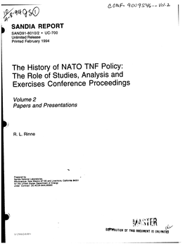 Nuclear Weapons in NATO: the Enduring Issues