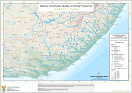 EASTERN CAPE National Groundwater Quality Monitoring