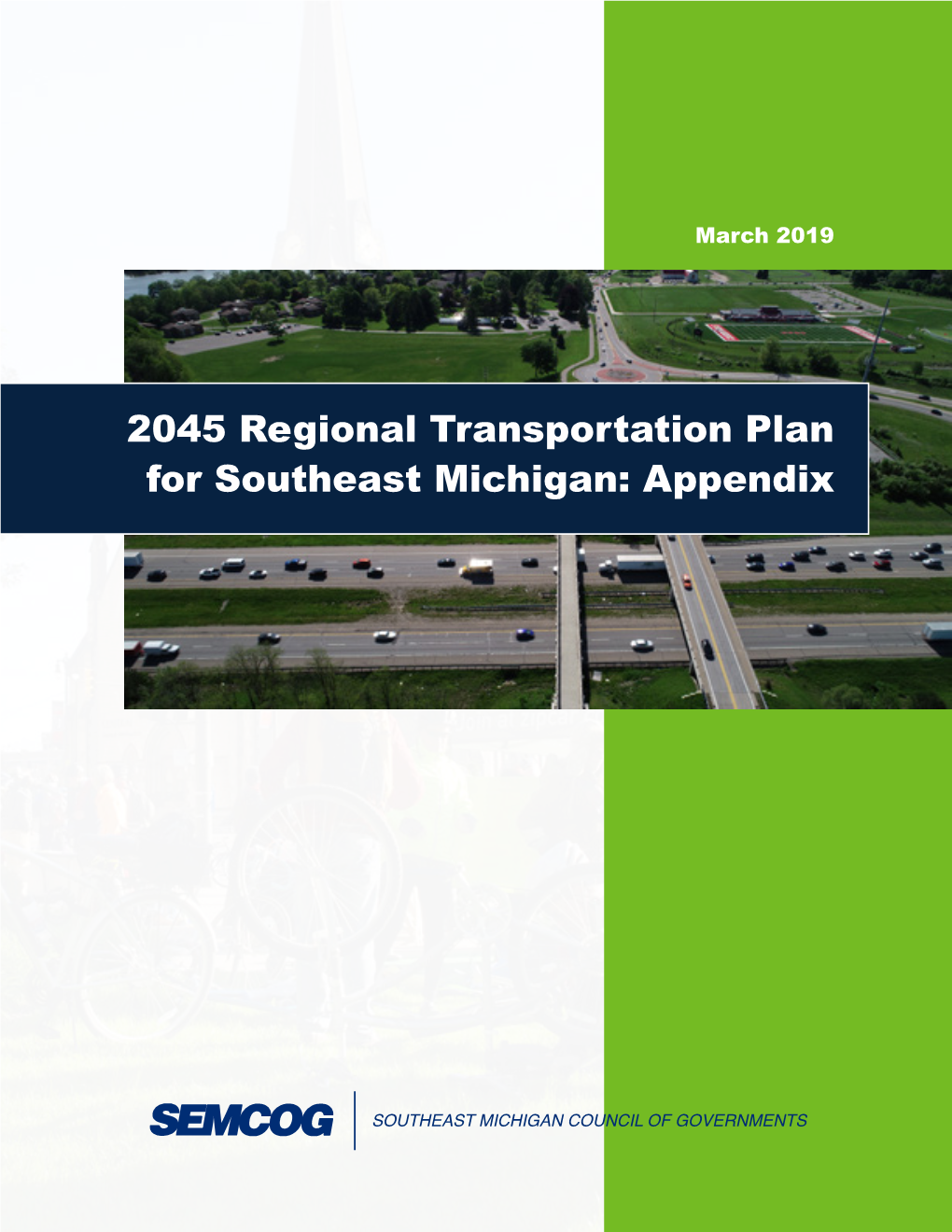 2045 Regional Transportation Plan for Southeast Michigan: Appendix