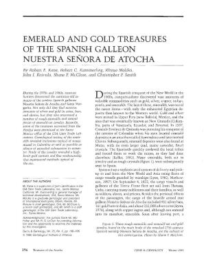 Emerald and Gold Treasures of the Spanish Galleon Nuestra Senora De Atocha