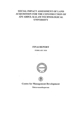 SIA-Final Report-APJ Abdul Kalam Technological University-English.Pdf