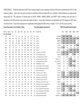 Induced Changes in Gene Expression in Human CNS Tumors As Determined by U95av2 Chip Oligoarray Analysis