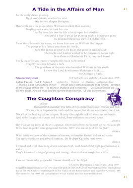 A Tide in the Affairs of Man the Coughton Conspiracy