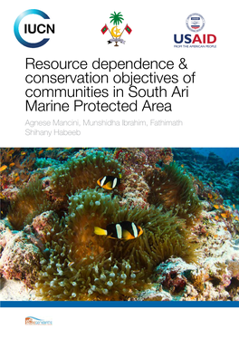 Resource Dependence & Conservation Objectives of Communities in South