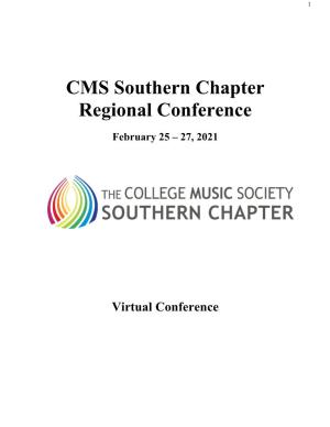 CMS Southern Chapter Regional Conference