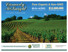 12000000 Pure Organic & Non-GMO