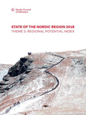 State of the Nordic Region 2018