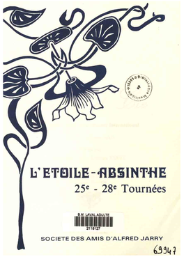 L'etoile-ABSINTHE 25E - 28E Tournées