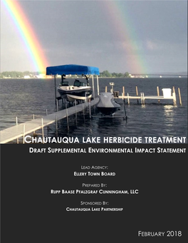 Chautauqua Lake Herbicide Treatment Draft Supplemental Environmental Impact Statement