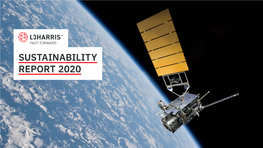 Sustainability Report 2020 Sustainability Is Not Just for Our Company