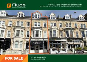 FOR SALE East Sussex, BN3 2BD 59 Church Road, Hove East Sussex, BN3 2BD