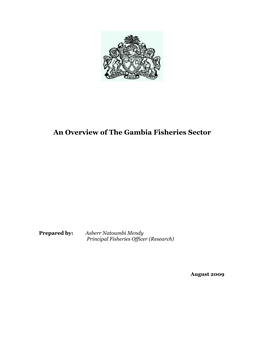 An Overview of the Gambia Fisheries Sector