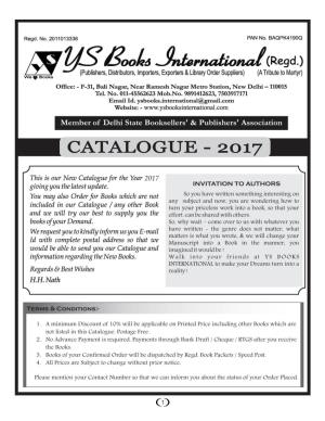 Catalogue - 2017