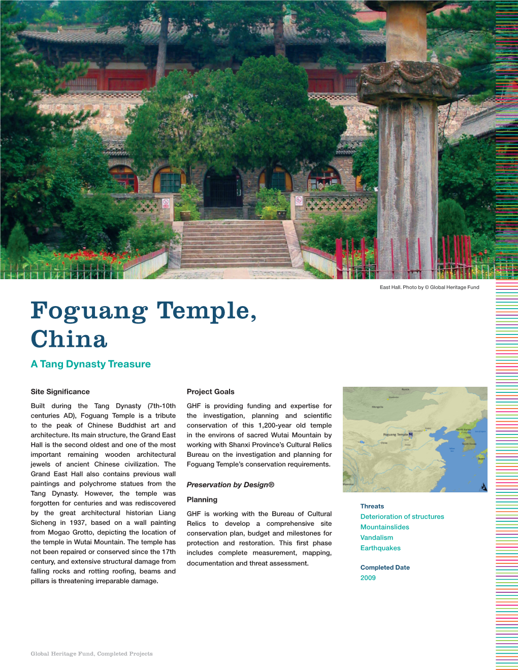 Foguang Temple, China a Tang Dynasty Treasure