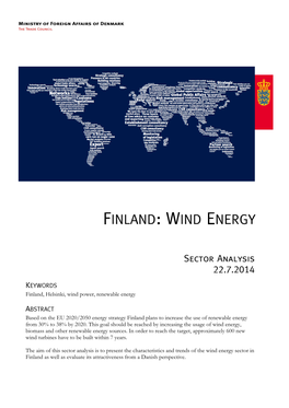 Finland, Helsinki, Wind Power, Renewable Energy Based on the EU