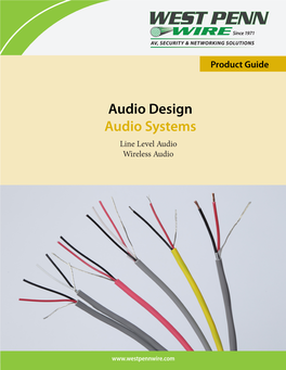 Audio Product Guide