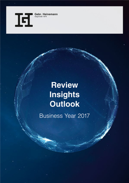 Review Insights Outlook Business Year 2017 Dear Readers