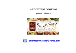 Art of Thai Cooking
