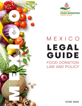 Mexico Legal Guide Food Donation Law and Policy