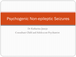 Epilepsy in Childhood