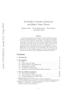 Goodwillie's Calculus of Functors and Higher Topos Theory