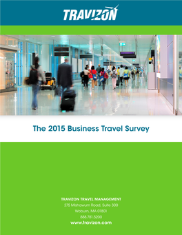 The 2015 Business Travel Survey