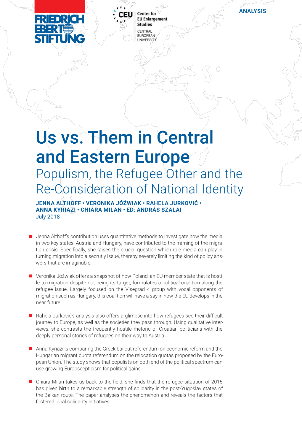 Us Vs. Them in Central and Eastern Europe