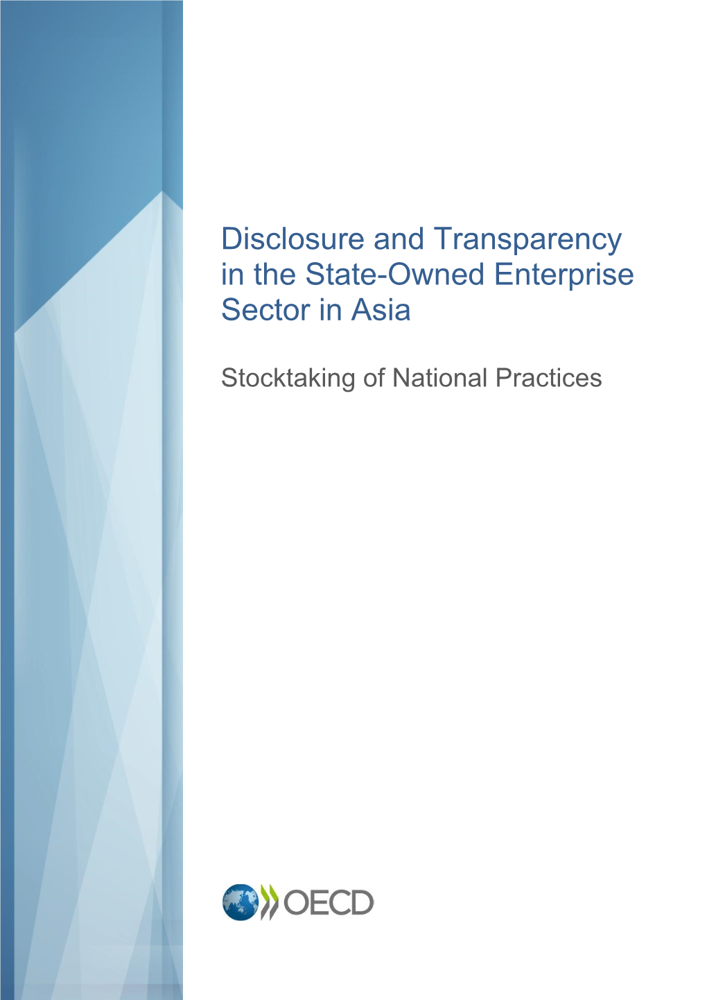 Disclosure and Transparency in the State-Owned Enterprise Sector in Asia