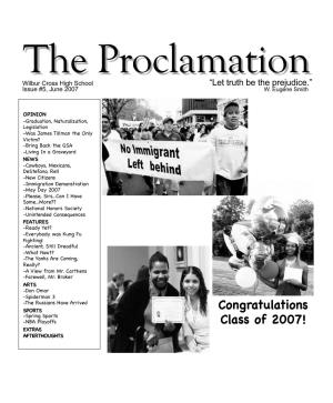 June 2007 Proclamation
