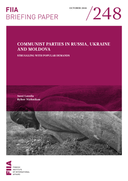 Communist Parties in Russia, Ukraine and Moldova: Struggling With