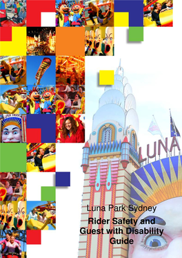 Luna Park Sydney Rider Safety and Guest with Disability Guide - 050609 2