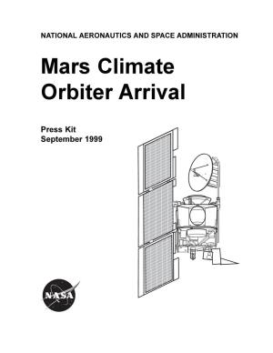 Mars Climate Orbiter Arrival Press