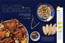 6 Recipes for Our Native Blue Crab, Plus a Side Order of Local