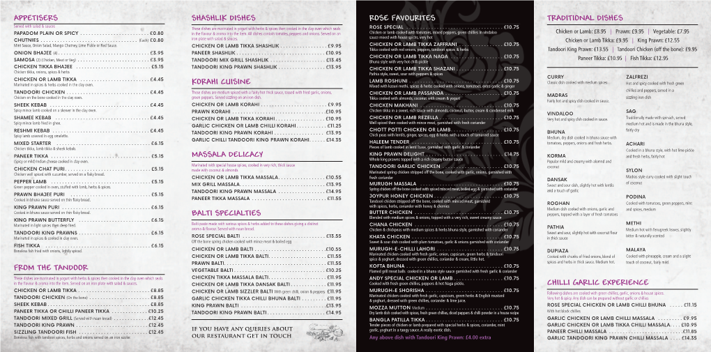 Rosewebmenu.Pdf