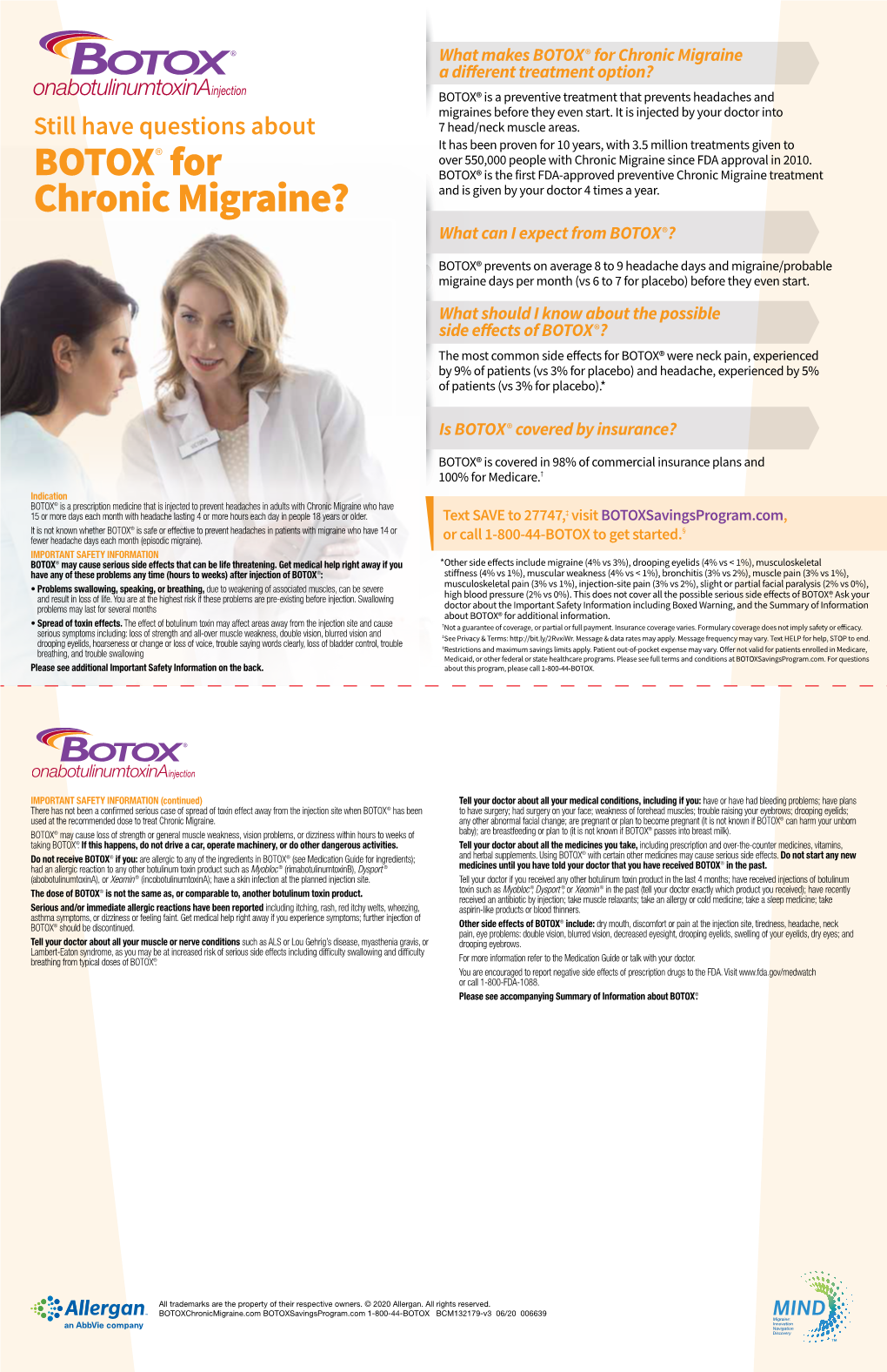 BOTOX® for Chronic Migraine?